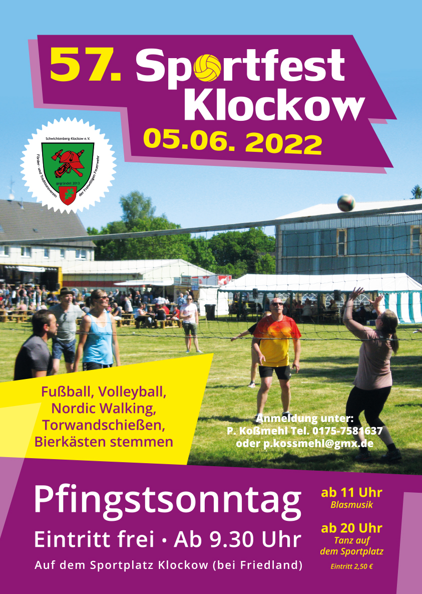 Sportfest Klockow 2022